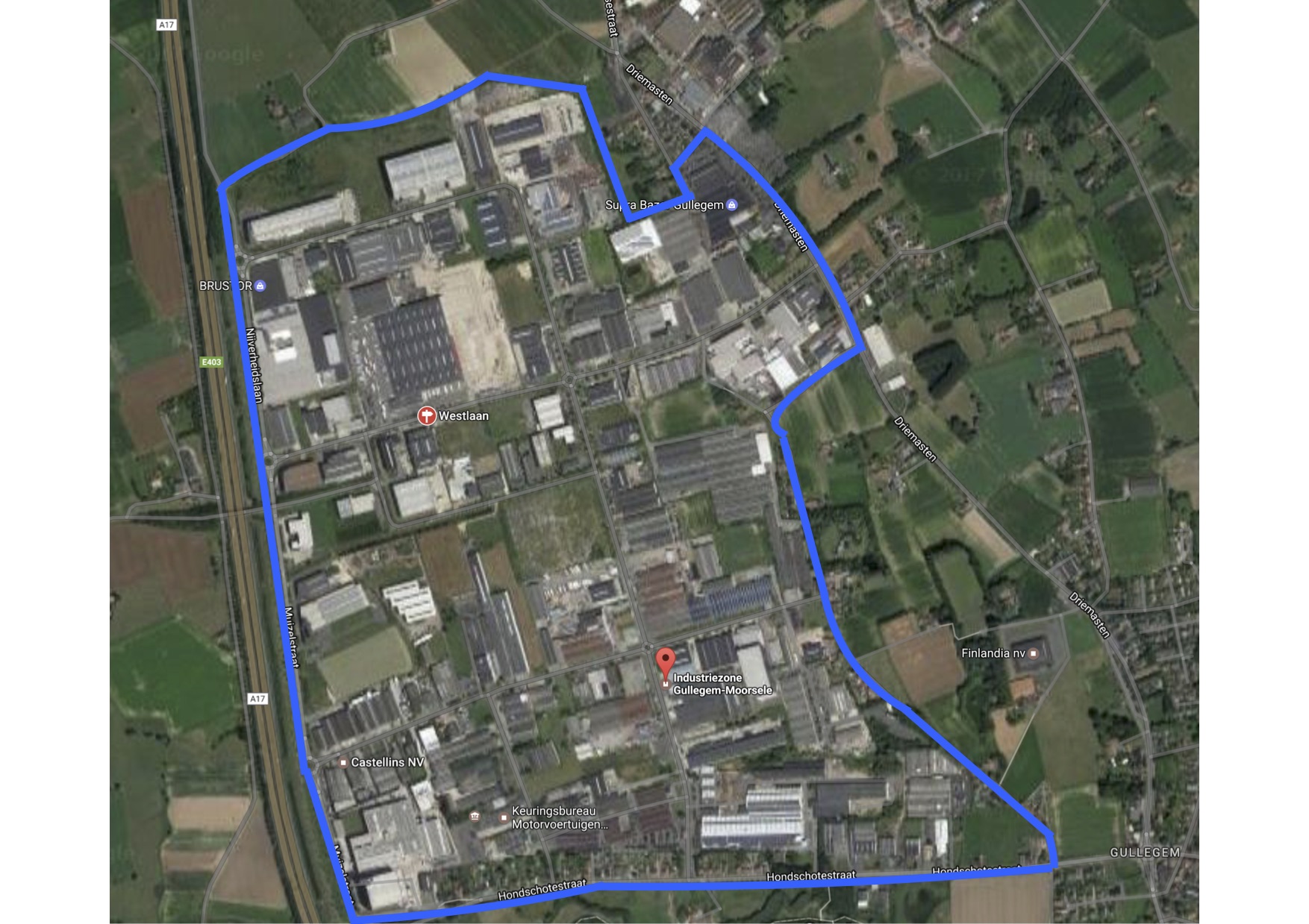Oprichting bedrijvenpark Gullegem-Moorsele vzw